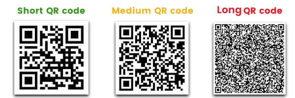 qr code with different precision level